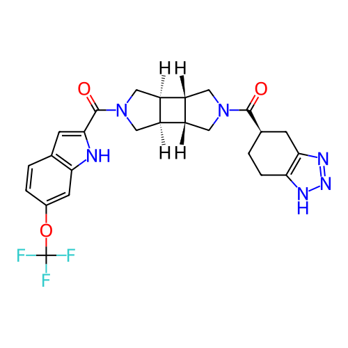Chemical structure of BindingDB Monomer ID 475745