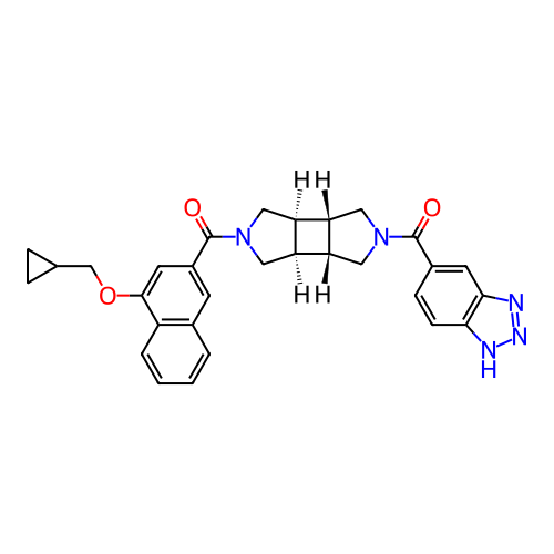 Chemical structure of BindingDB Monomer ID 475751