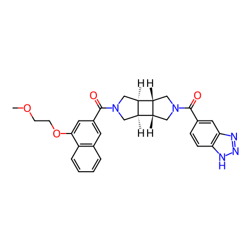 Chemical structure of BindingDB Monomer ID 475776