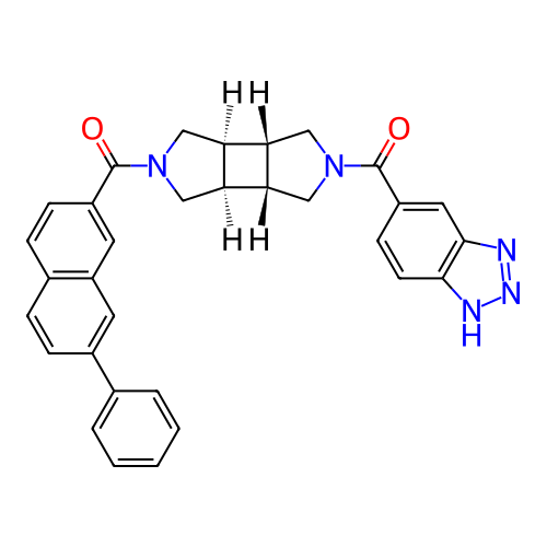 Chemical structure of BindingDB Monomer ID 475777