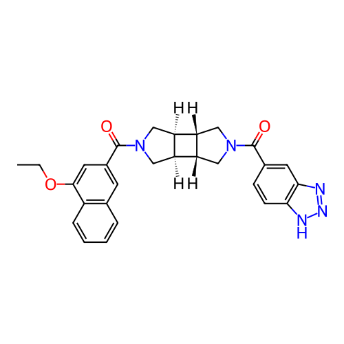 Chemical structure of BindingDB Monomer ID 475778