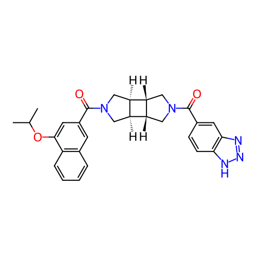 Chemical structure of BindingDB Monomer ID 475779