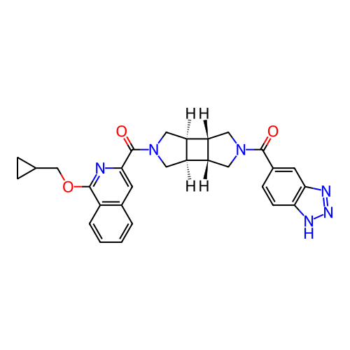 Chemical structure of BindingDB Monomer ID 475785