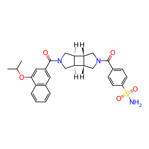 Chemical structure of BindingDB Monomer ID 475789