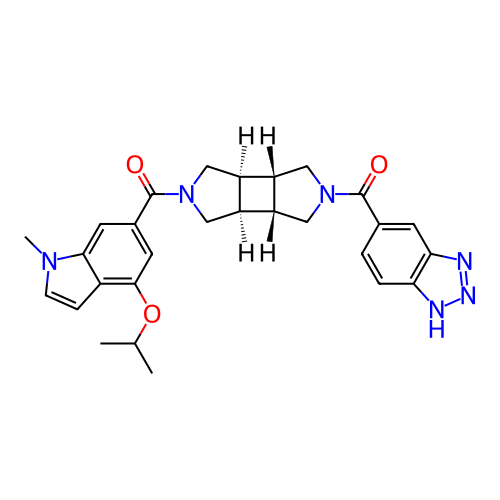 Chemical structure of BindingDB Monomer ID 475792