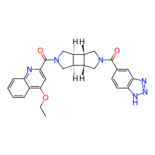 Chemical structure of BindingDB Monomer ID 475793
