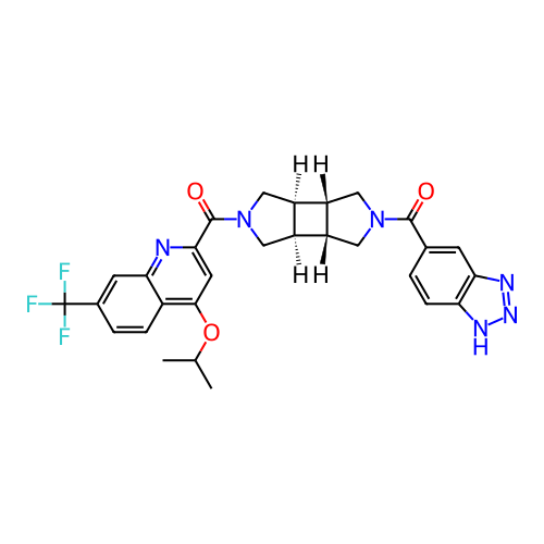Chemical structure of BindingDB Monomer ID 475797