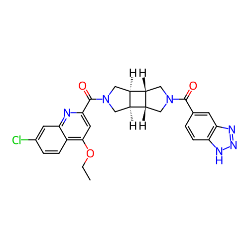 Chemical structure of BindingDB Monomer ID 475803
