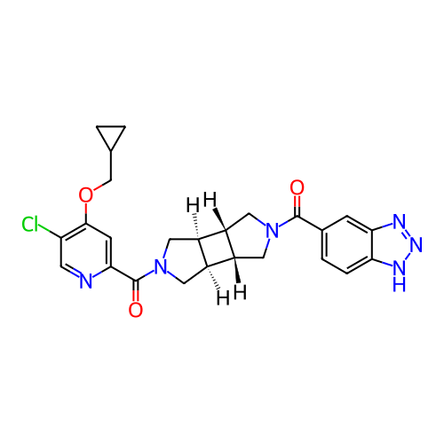 Chemical structure of BindingDB Monomer ID 475813