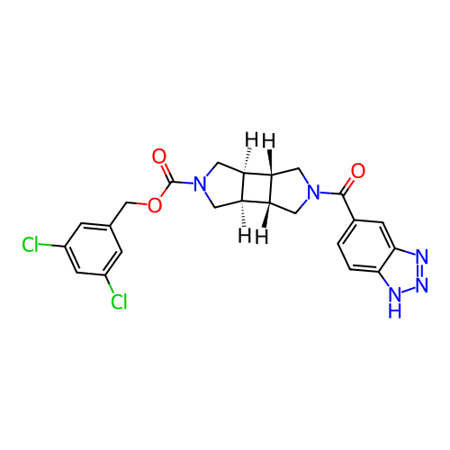 Chemical structure of BindingDB Monomer ID 475840