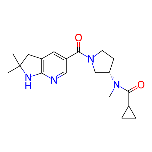 Chemical structure of BindingDB Monomer ID 475854