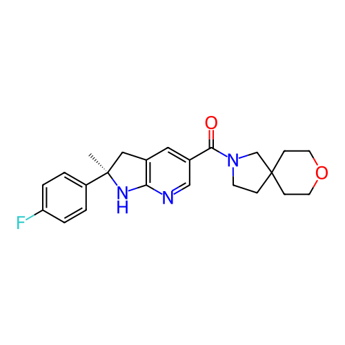 Chemical structure of BindingDB Monomer ID 475860