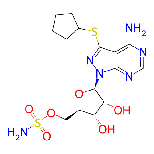 Chemical structure of BindingDB Monomer ID 476005