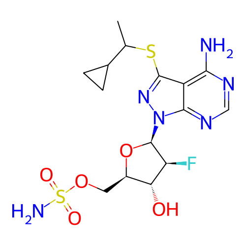 Chemical structure of BindingDB Monomer ID 476102