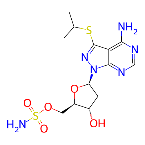 Chemical structure of BindingDB Monomer ID 476126