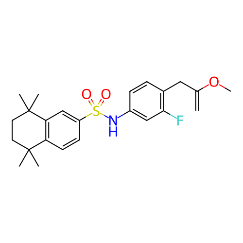 Chemical structure of BindingDB Monomer ID 476227
