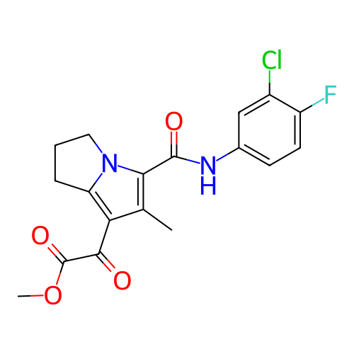 Chemical structure of BindingDB Monomer ID 476244