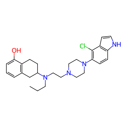 Chemical structure of BindingDB Monomer ID 476245
