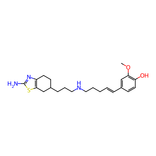 Chemical structure of BindingDB Monomer ID 476254