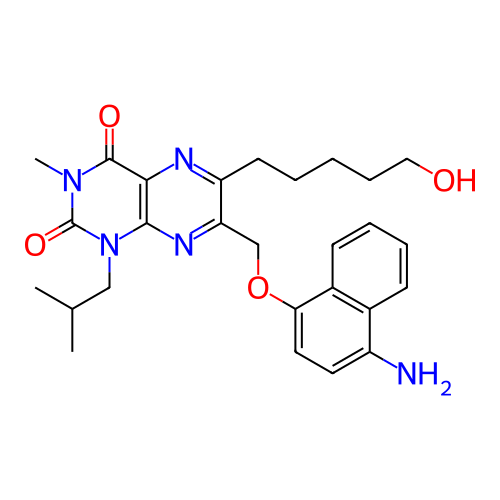 Chemical structure of BindingDB Monomer ID 476268