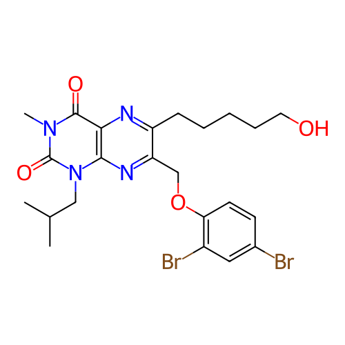Chemical structure of BindingDB Monomer ID 476280