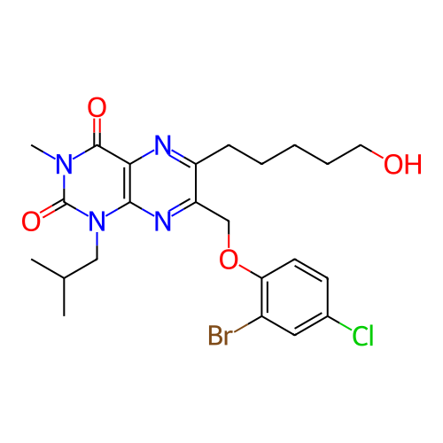 Chemical structure of BindingDB Monomer ID 476282