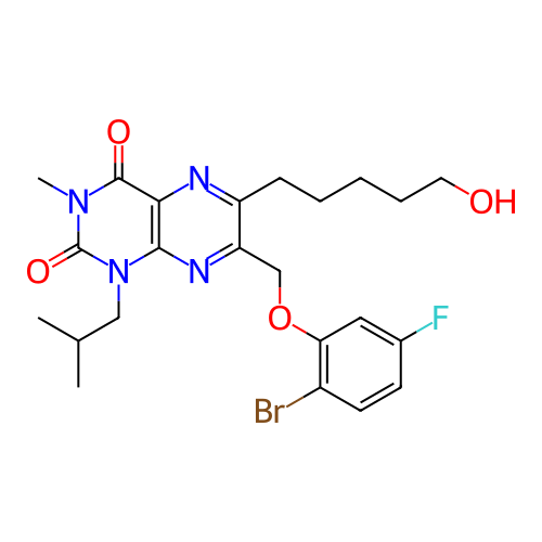 Chemical structure of BindingDB Monomer ID 476285