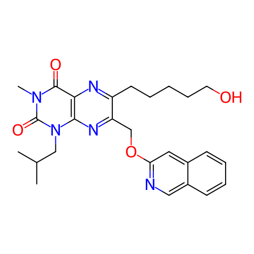 Chemical structure of BindingDB Monomer ID 476289