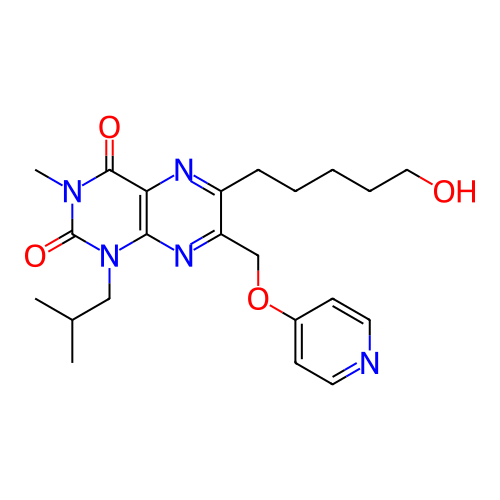 Chemical structure of BindingDB Monomer ID 476291