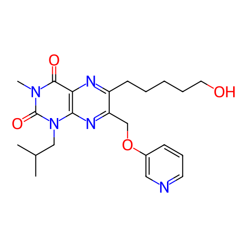Chemical structure of BindingDB Monomer ID 476294