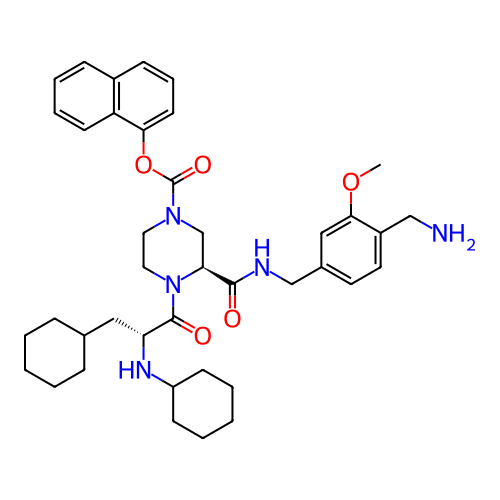 Chemical structure of BindingDB Monomer ID 476368