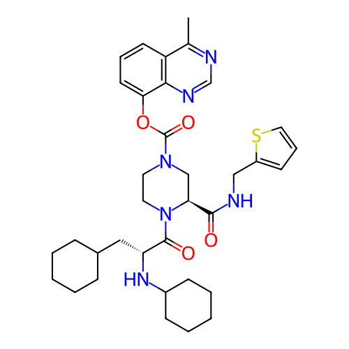 Chemical structure of BindingDB Monomer ID 476373