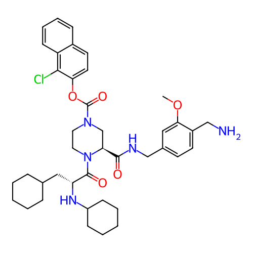 Chemical structure of BindingDB Monomer ID 476388