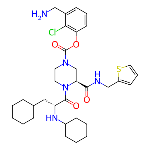 Chemical structure of BindingDB Monomer ID 476399
