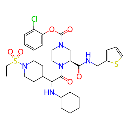 Chemical structure of BindingDB Monomer ID 476405