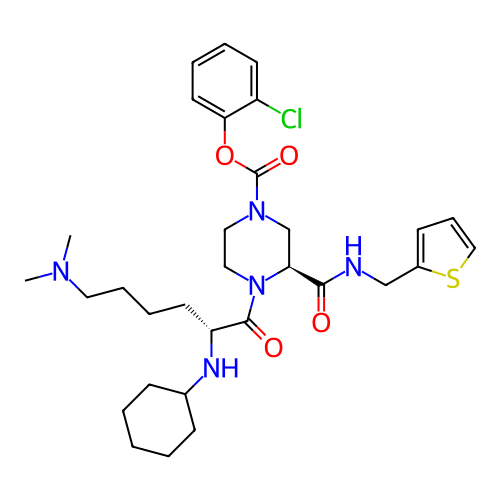 Chemical structure of BindingDB Monomer ID 476417