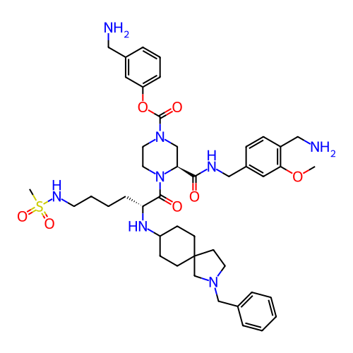 Chemical structure of BindingDB Monomer ID 476420