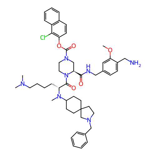 Chemical structure of BindingDB Monomer ID 476431