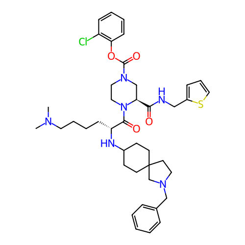 Chemical structure of BindingDB Monomer ID 476434