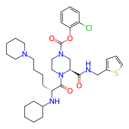 Chemical structure of BindingDB Monomer ID 476441