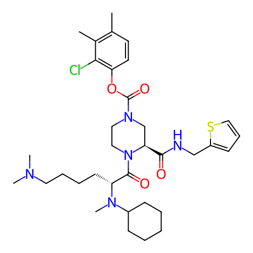 Chemical structure of BindingDB Monomer ID 476445