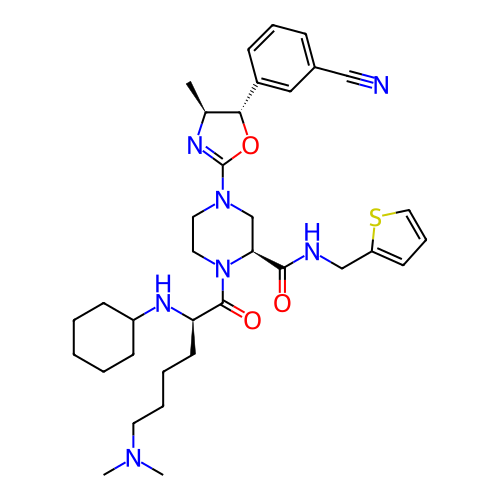 Chemical structure of BindingDB Monomer ID 476482