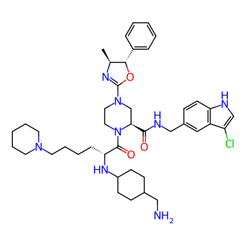Chemical structure of BindingDB Monomer ID 476516
