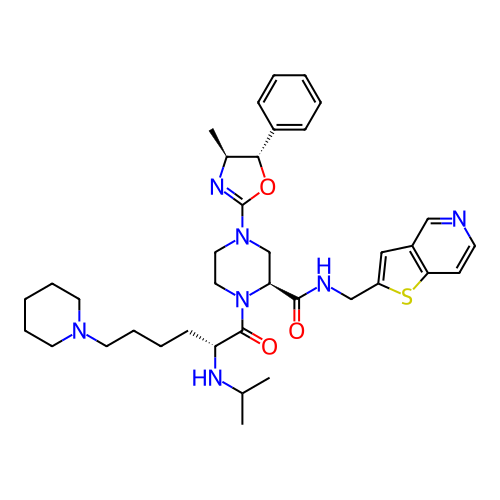 Chemical structure of BindingDB Monomer ID 476517