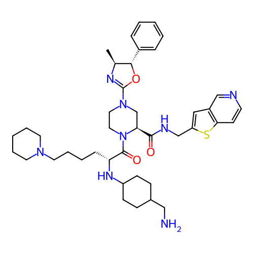 Chemical structure of BindingDB Monomer ID 476518