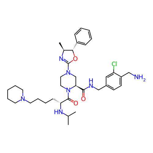 Chemical structure of BindingDB Monomer ID 476523