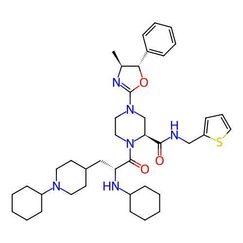 Chemical structure of BindingDB Monomer ID 476527