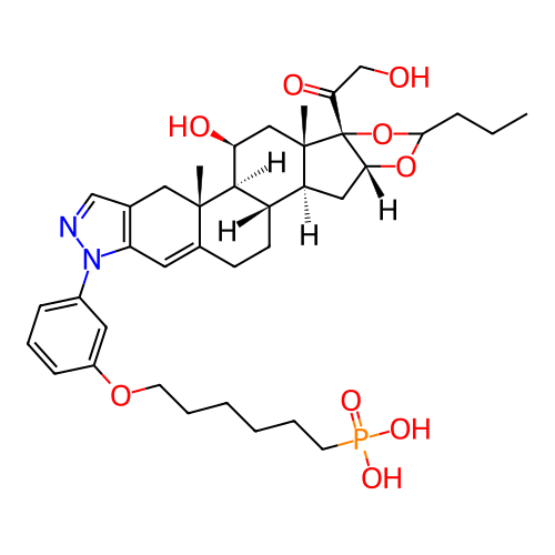 Chemical structure of BindingDB Monomer ID 476585