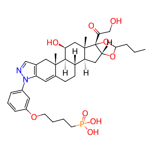 Chemical structure of BindingDB Monomer ID 476589