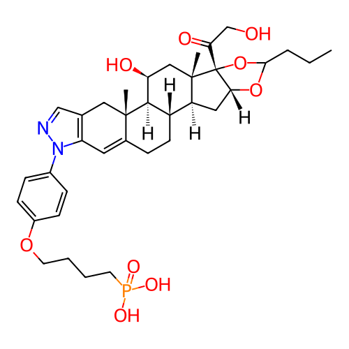Chemical structure of BindingDB Monomer ID 476591